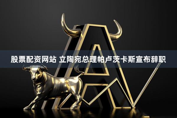 股票配资网站 立陶宛总理帕卢茨卡斯宣布辞职